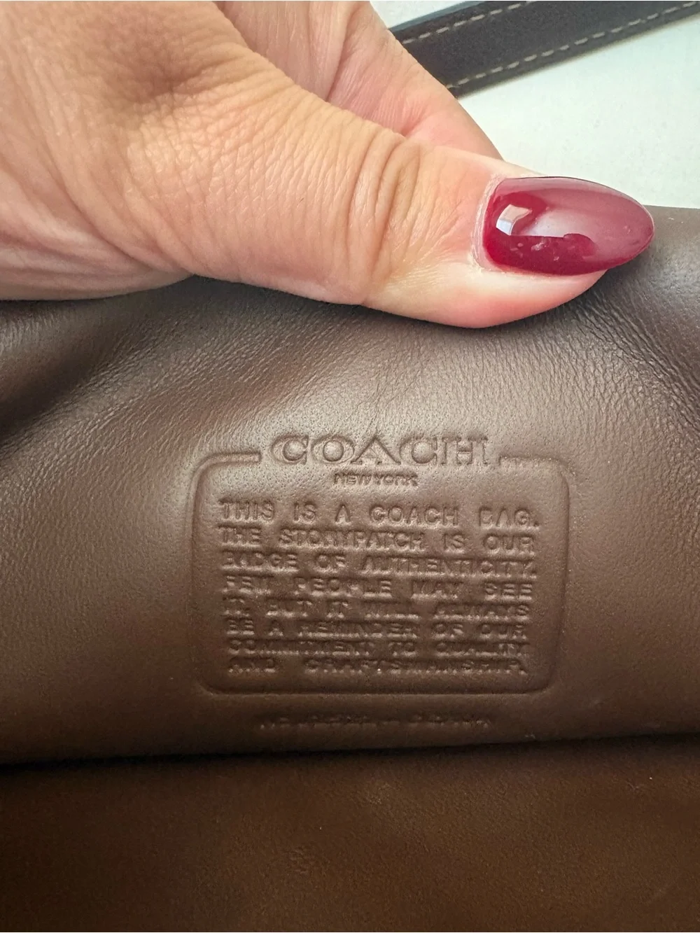 Coach Soft Tabby 26 Maple